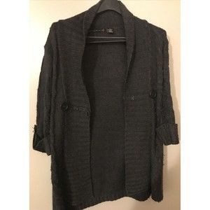 Allison Brittney open sweater cardigan size S